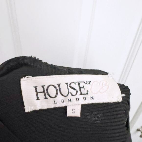 House of CB Black Aravena Bandage Dress - Picture 9 of 9